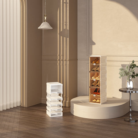 Shoe Box 6 Layers-6 Grids, in one row