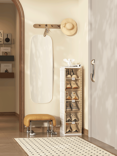 Shoe Box 6 Layers-6 Grids, in one row