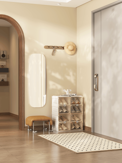 Shoe Box 4 Layers-8 Grids, in two rows