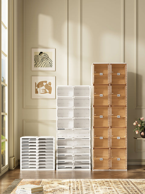 Shoe Box 10 Layers-20 Grids, in two rows