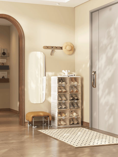 Shoe Box 6 Layers-12 Grids, in two rows