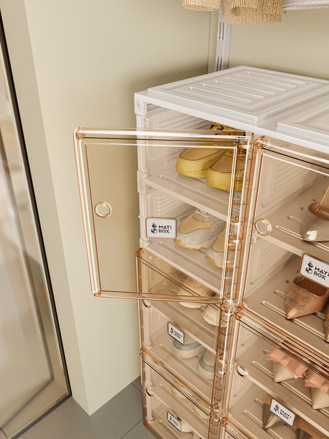 Shoe Box 6 Layers-12 Grids, in two rows