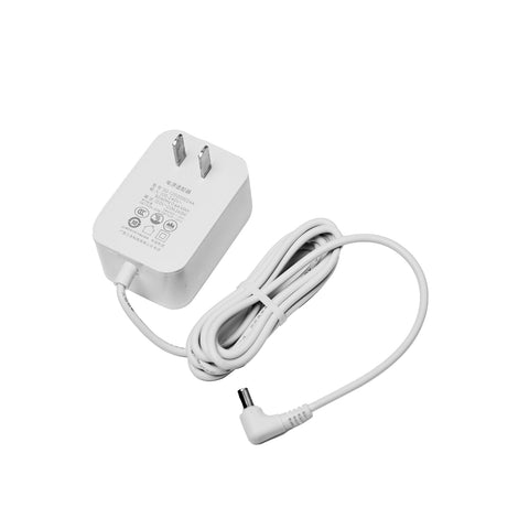 ANTBOX LED Smart Shoe Display Case 1-Pack White showing charging cable connection to the display box, demonstrating power setup for LED and automatic push mechanism
