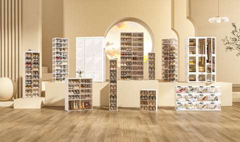 ANTBOX Best Sellers – Foldable Wardrobe, Shoe Cabinet, and Smart LED Shoe Box with $10 Auto Discount