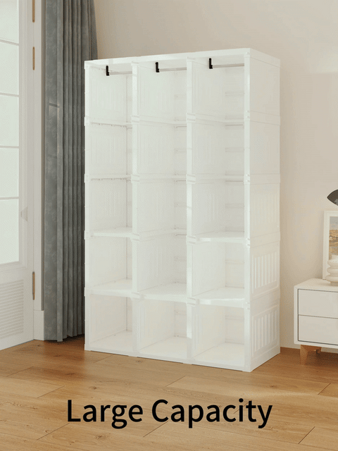 ANTBOX Shoe Storage High Capacity – Holds Multiple Pairs, Stackable and Space-Saving
