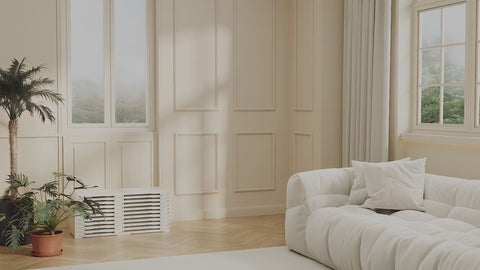 10 tier shoe cabinet demo animation showing large capacity shoe storage and space saving design in brown