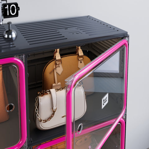 Trendy Boots & Bags Storage Cabinet 3 - 5 Tiers for bedroom organization - 3 - min easy setup Boots & Bags Cabinet by antbox - storage